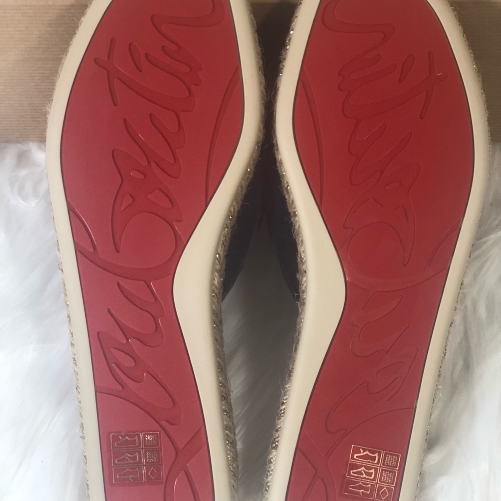 NIB Christian Louboutin Demi Fiori Flats - Picture 7 of 8